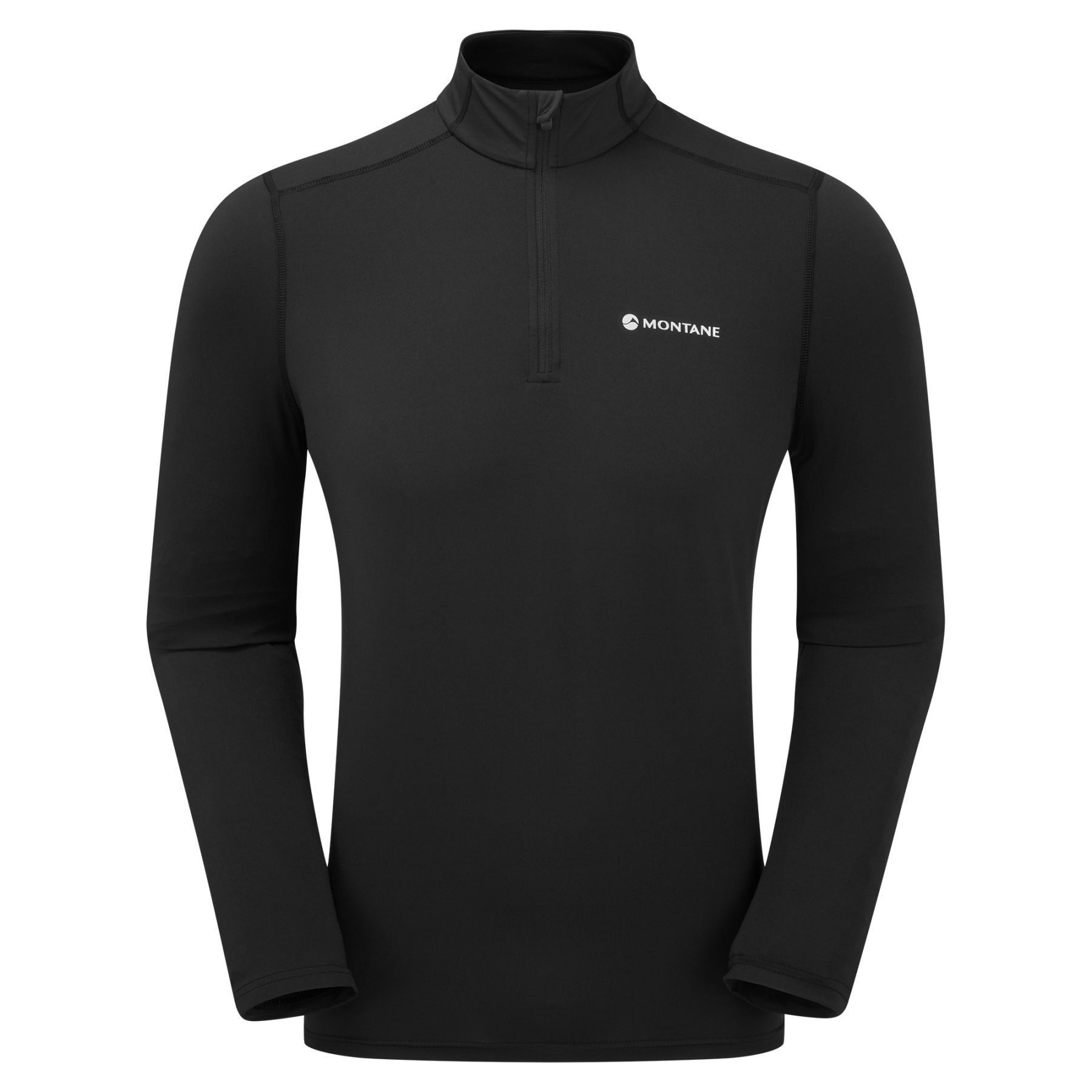 Montane Dart Xt Zip Neck, herre, sort Montane Dart Xt Zip Neck, herre, sort