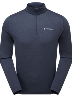 Montane Dart Zip Neck, herre, blå