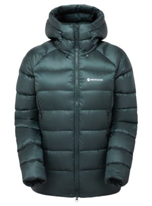 Montane F Anti-Freeze Xt Hoodie, dunjakke, dame, mørkegrøn