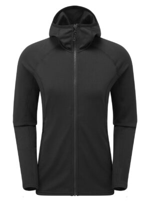 Montane F Protium Hoodie, fleece, dame, sort