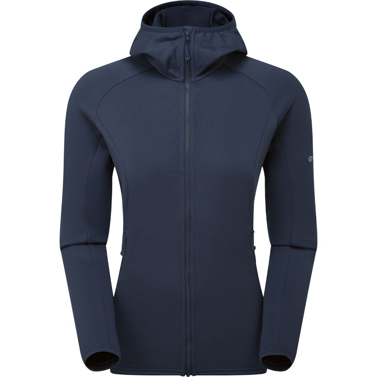 Montane F Protium Hoodie, fleecetrøje, dame, blå Montane F Protium Hoodie, fleecetrøje, dame, blå