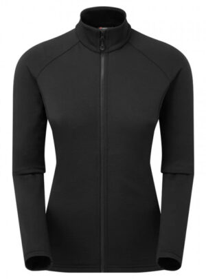Montane F Protium Jacket, fleecetrøje, dame, sort