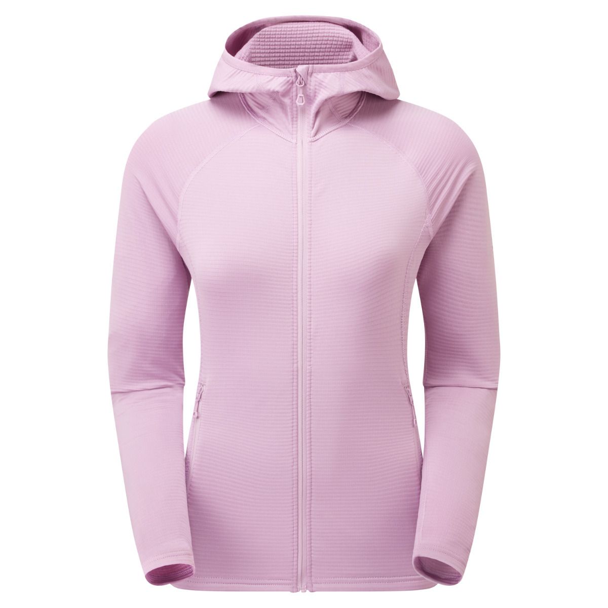 Montane F Protium Lite Hoodie, fleecetrøje, dame, lyserød Montane F Protium Lite Hoodie, fleecetrøje, dame, lyserød