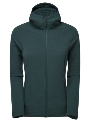 Montane F Protium Xt Hoodie, fleecetrøje, dame, grøn