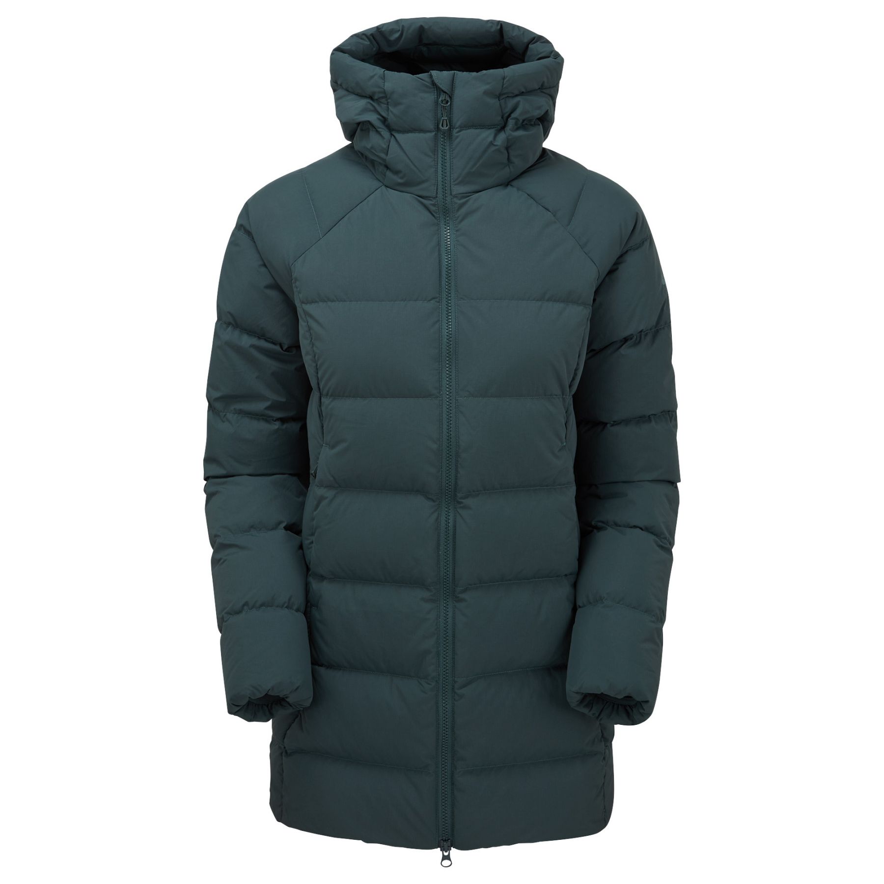 Montane F Tundra Hoodie, dunjakke, dame, mørkegrøn Montane F Tundra Hoodie, dunjakke, dame, mørkegrøn