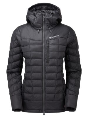 Montane Fem Ground Control Jacket, dunjakke, dame, sort