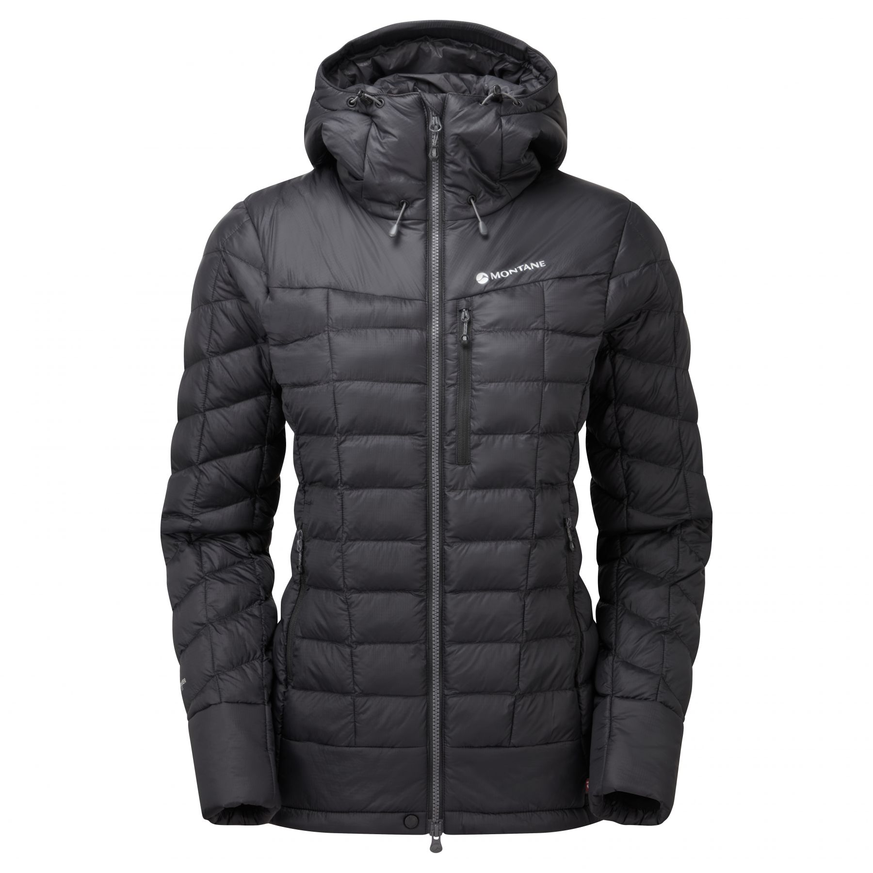 Montane Fem Ground Control Jacket, dunjakke, dame, sort Montane Fem Ground Control Jacket, dunjakke, dame, sort