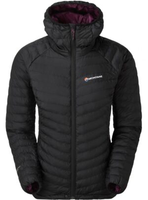 Montane Fem Phoenix Jacket, dunjakke, dame, sort
