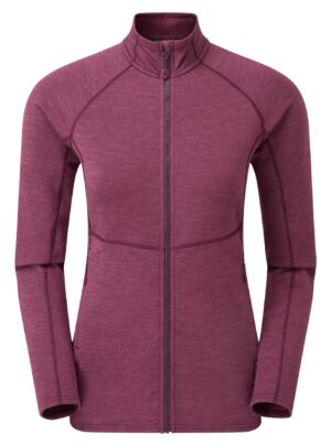 Montane Fem Protium Jacket, fleecetrøje, dame, lilla