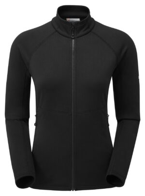 Montane Fem Protium Jacket, fleecetrøje, dame, sort