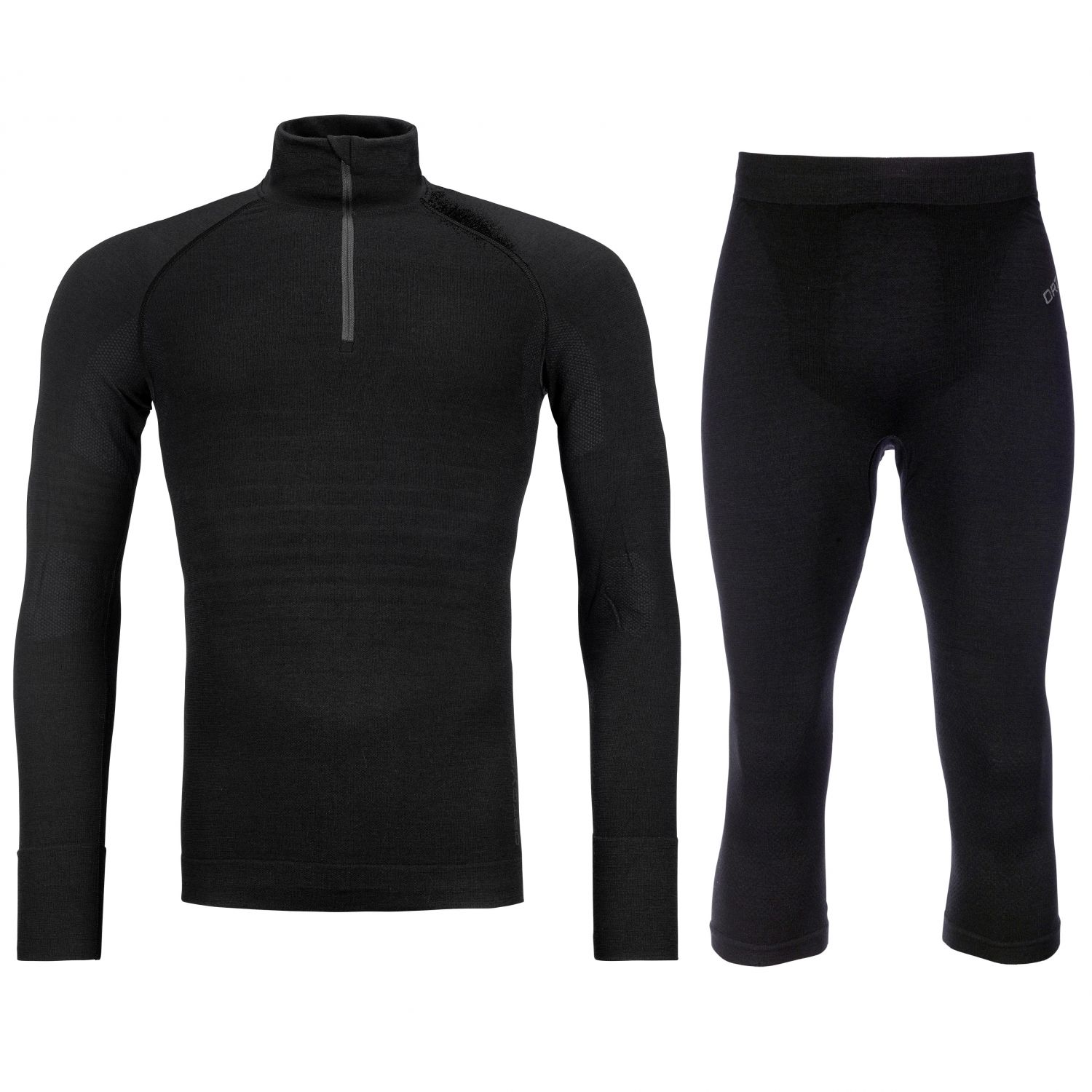 Ortovox 230 Competition 1/2 zip / 3/4 pant, sæt, herre, sort Ortovox 230 Competition 1/2 zip / 3/4 pant, sæt, herre, sort