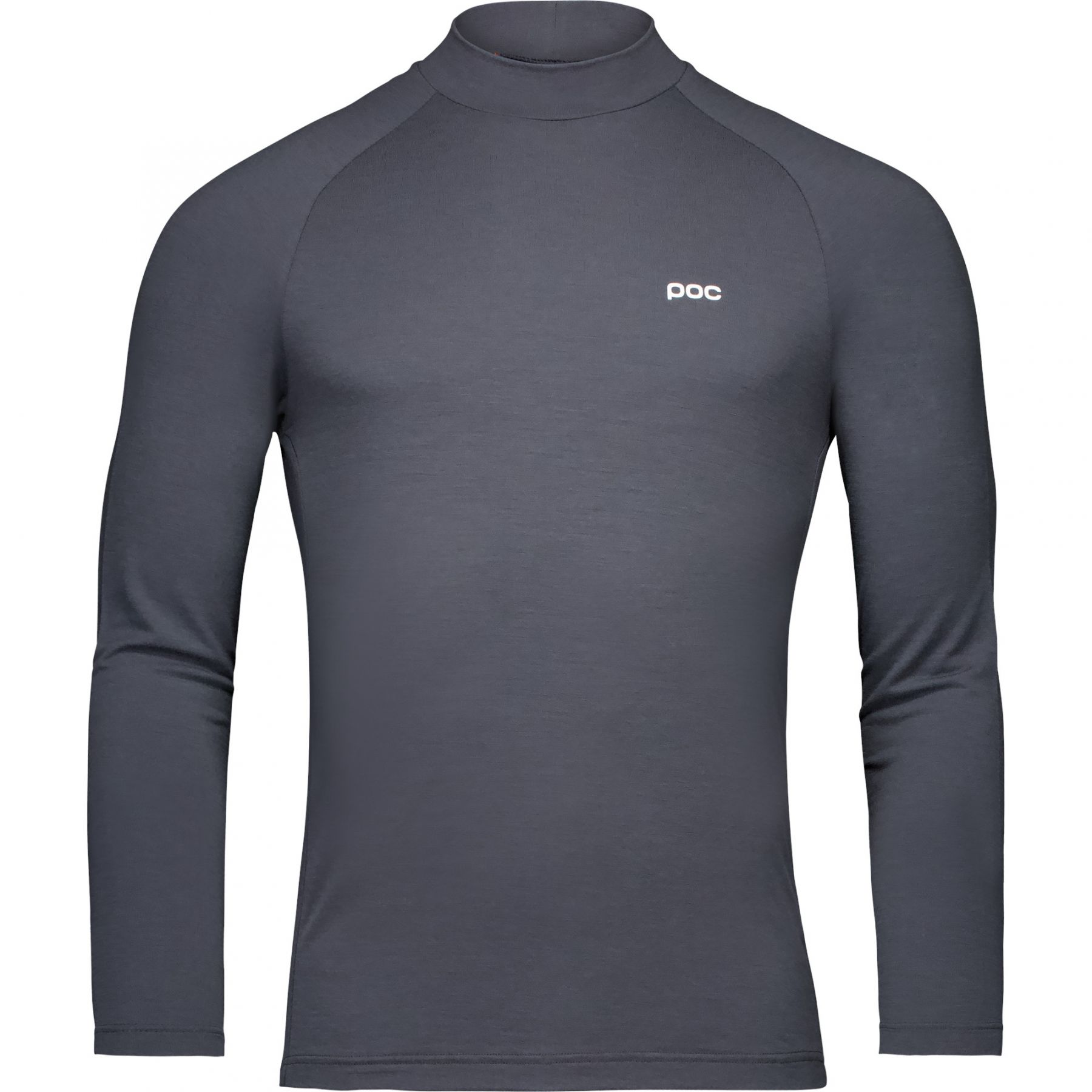 POC Layer Merino Mock Neck Jersey, skiundertrøje, herre, mørkegrå POC Layer Merino Mock Neck Jersey, skiundertrøje, herre, mørkegrå
