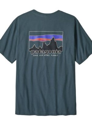 Patagonia Mens '73 Skyline T-Shirt, Summit Blue