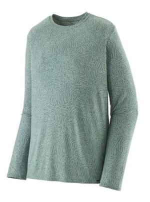 Patagonia Mens Tropic Comfort Natural Crew, Sea Run / Blue Sage