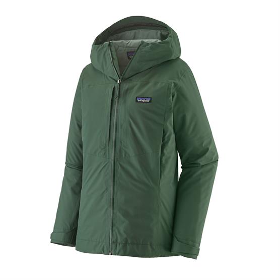 Patagonia Womens Insulated Boulder Fork Rain Jacket, Canopy Green Patagonia Womens Insulated Boulder Fork Rain Jacket, Canopy Green
