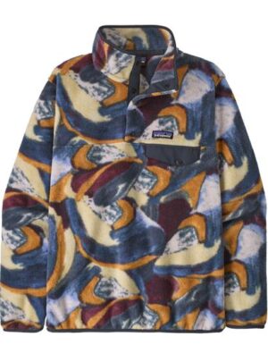 Patagonia Womens LW Synch Snap-T P/O, Smudge / Smolder Blue