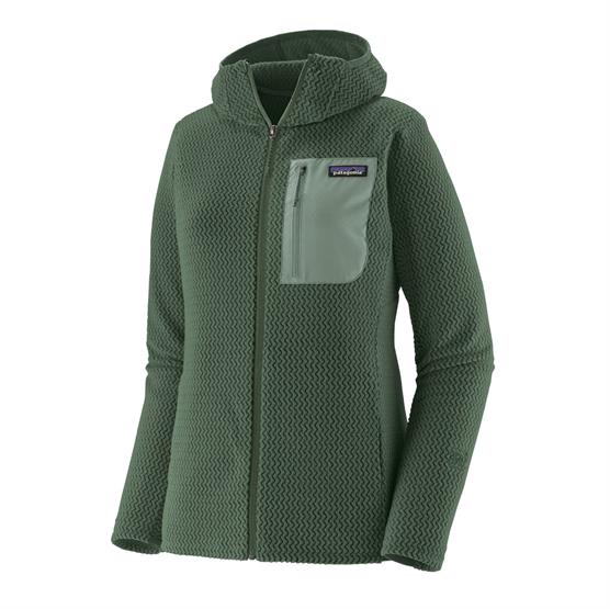 Patagonia Womens R1 Air Full-Zip Hoody, Canopy Green Patagonia Womens R1 Air Full-Zip Hoody, Canopy Green