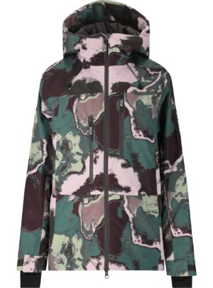 SLOPE Tuscon AOP, skijakke, dame, north atlantic