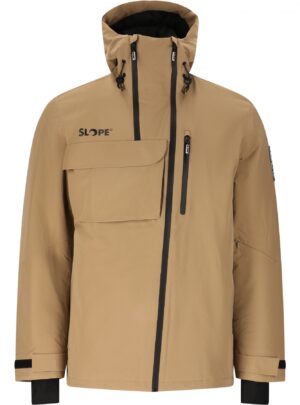SLOPE Zuko, skijakke, herre, brun