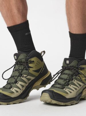 Salomon X Ultra 360 Mid GTX Herre / Mænd, olive night-45 1/3 / UK 10,5 - Vandresko