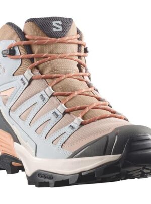 Salomon X Ultra 360 Mid GTX Womens, Oxford Tan / Pearl Blue