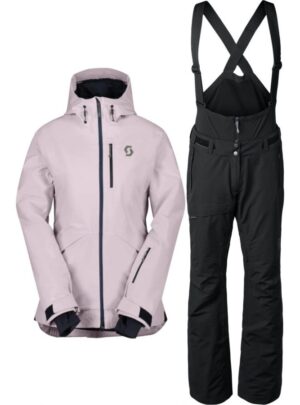 Scott Ultimate Dryo Ripstop sæt, dame, sort/pink