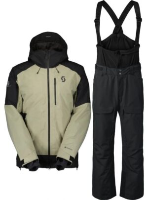 Scott Ultimate Dryo/GTX skisæt, herre, sort/beige