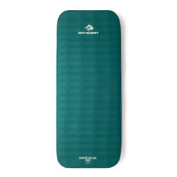 Sea To Summit Comfort Deluxe Self Inflating Mat - Large Rectangular Wide Rain Forest - Liggeunderlag