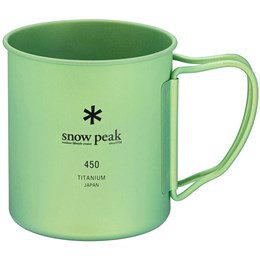 Snow Peak Titanium Single 450 ml Kop Grøn Kopper & muggs