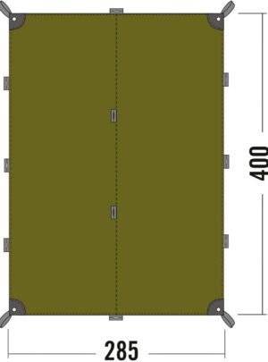 Tatonka Tarp 4, grøn