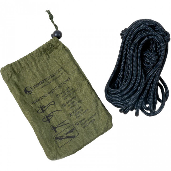 Ticket to the Moon Nautical Rope Set, Rebsæt, Sort Ticket to the Moon Nautical Rope Set, Rebsæt, Sort