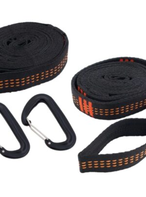 TravelSafe Travel Tree Straps, sort/orange