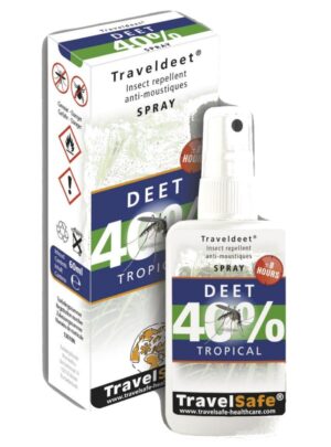 TravelSafe TravelDEET Spray 40 %, 60 ml.