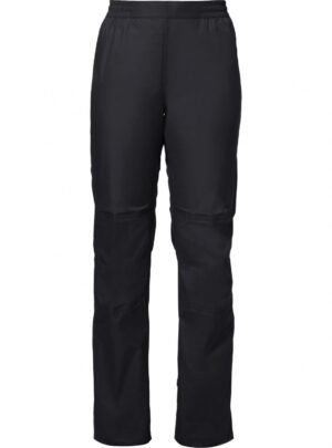Vaude Drop Pants II, regnbukser, dame sort