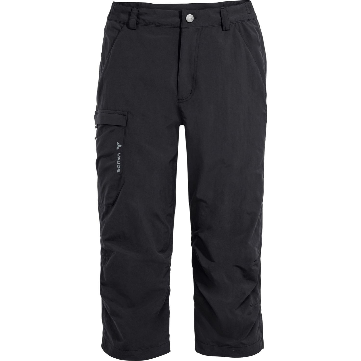 Vaude Farley Capri Pants II, vandrebukser, herre, sort Vaude Farley Capri Pants II, vandrebukser, herre, sort
