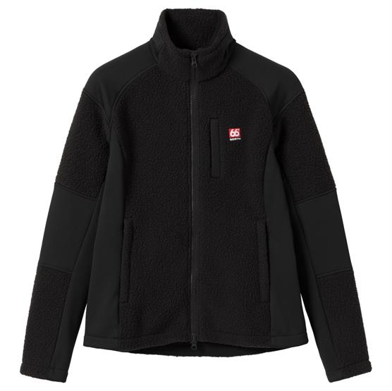 66°North Womens Tindur Shearling Jacket, Black 66°North Womens Tindur Shearling Jacket, Black