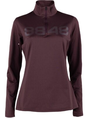 8848 Altitude Fairlee 1/2 zip, fleecetrøje, dame, bordeaux