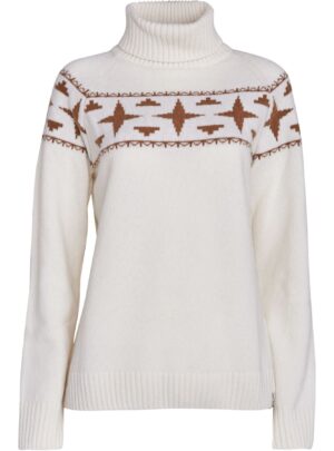 8848 Altitude Sage Wool Rollneck, dame, hvid