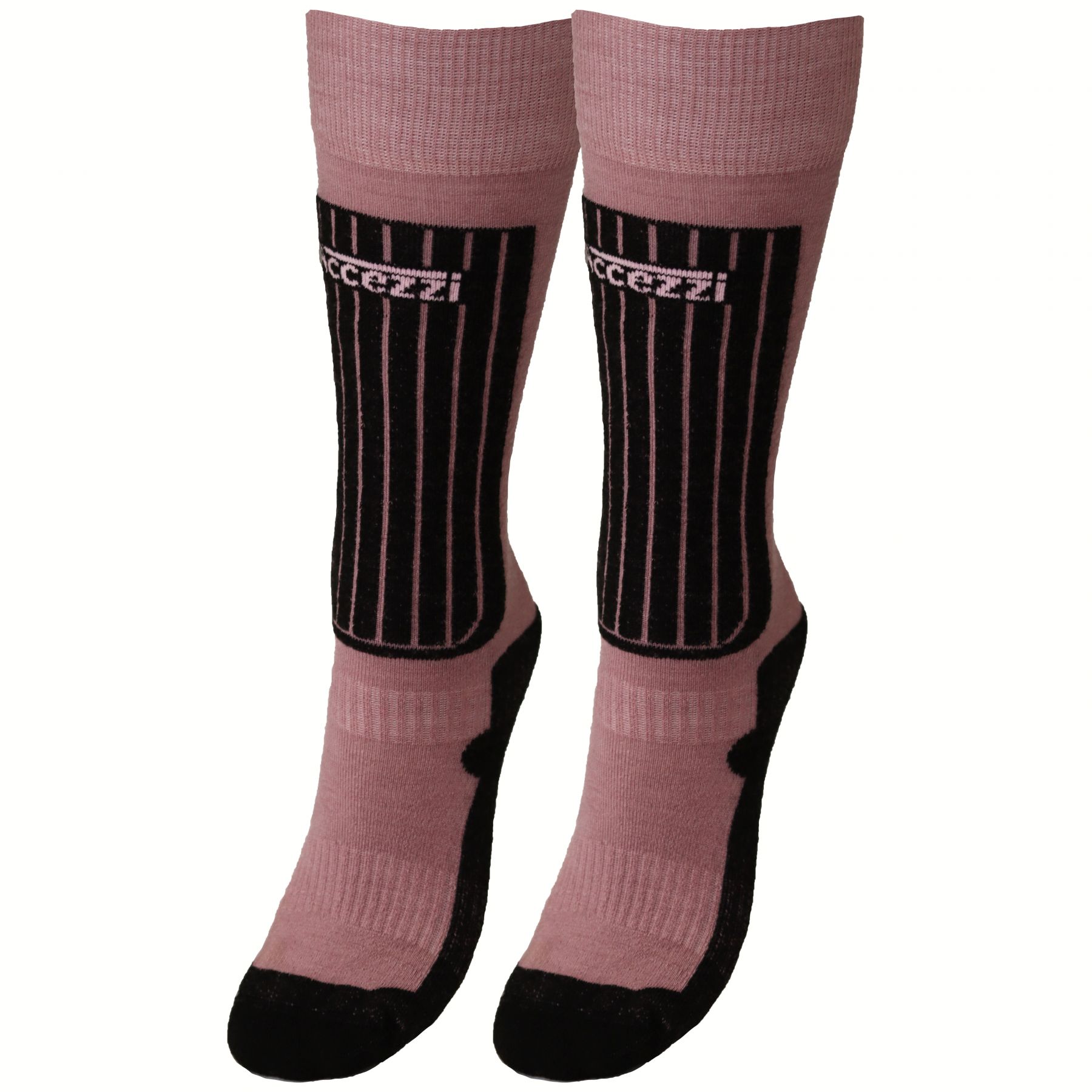Accezzi Merino 50, skistrømper, dame, 2 par, lyserød Accezzi Merino 50, skistrømper, dame, 2 par, lyserød