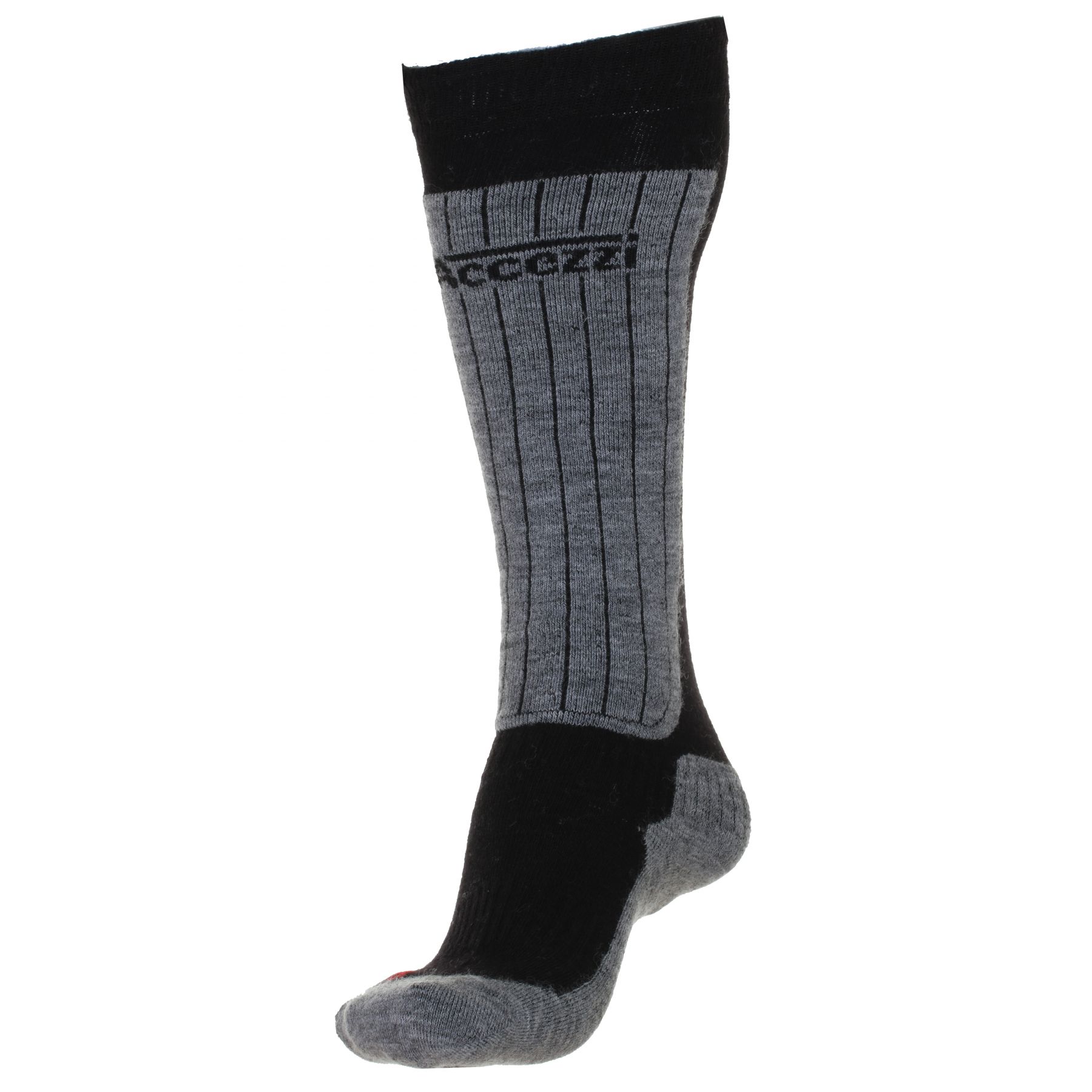 Accezzi Merino 80, skistrømper, sort Accezzi Merino 80, skistrømper, sort