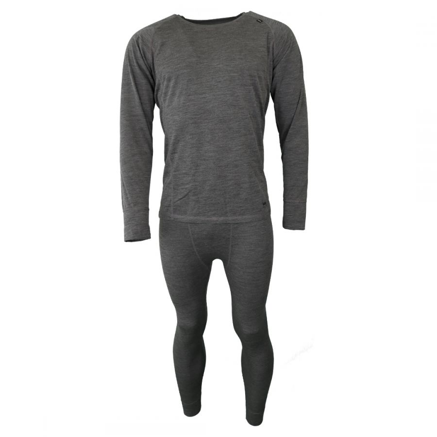 Accezzi Merino, skiundertøj, herre, grå Accezzi Merino, skiundertøj, herre, grå