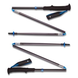 Black Diamond Distance Z Poles - Pewter - Str. 120 cm - Vandrestave