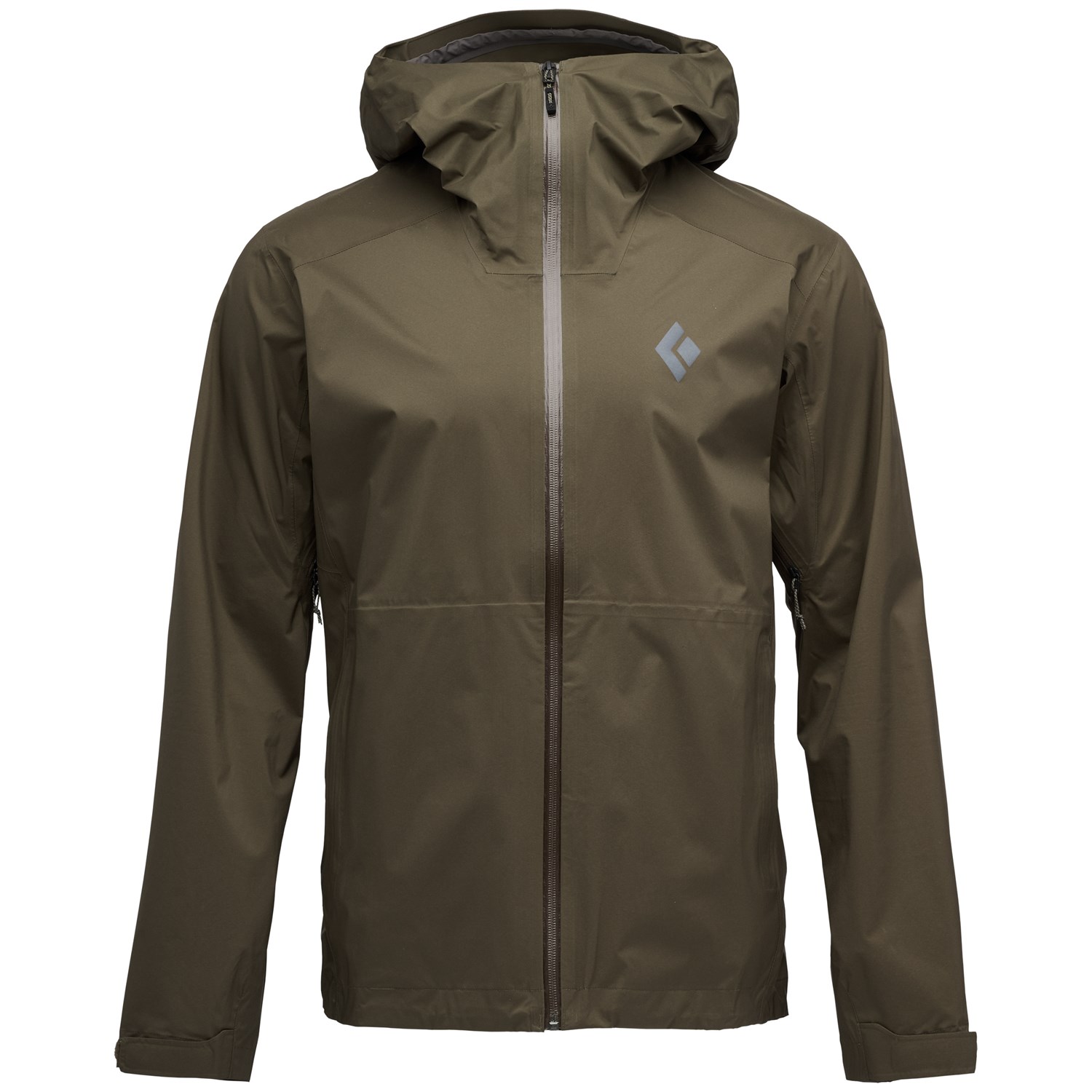 Black Diamond Fineline Stretch Shell Jacket Herre L Grå/Brun Skaljakker Black Diamond Fineline Stretch Shell Jacket Herre L Grå/Brun Skaljakker