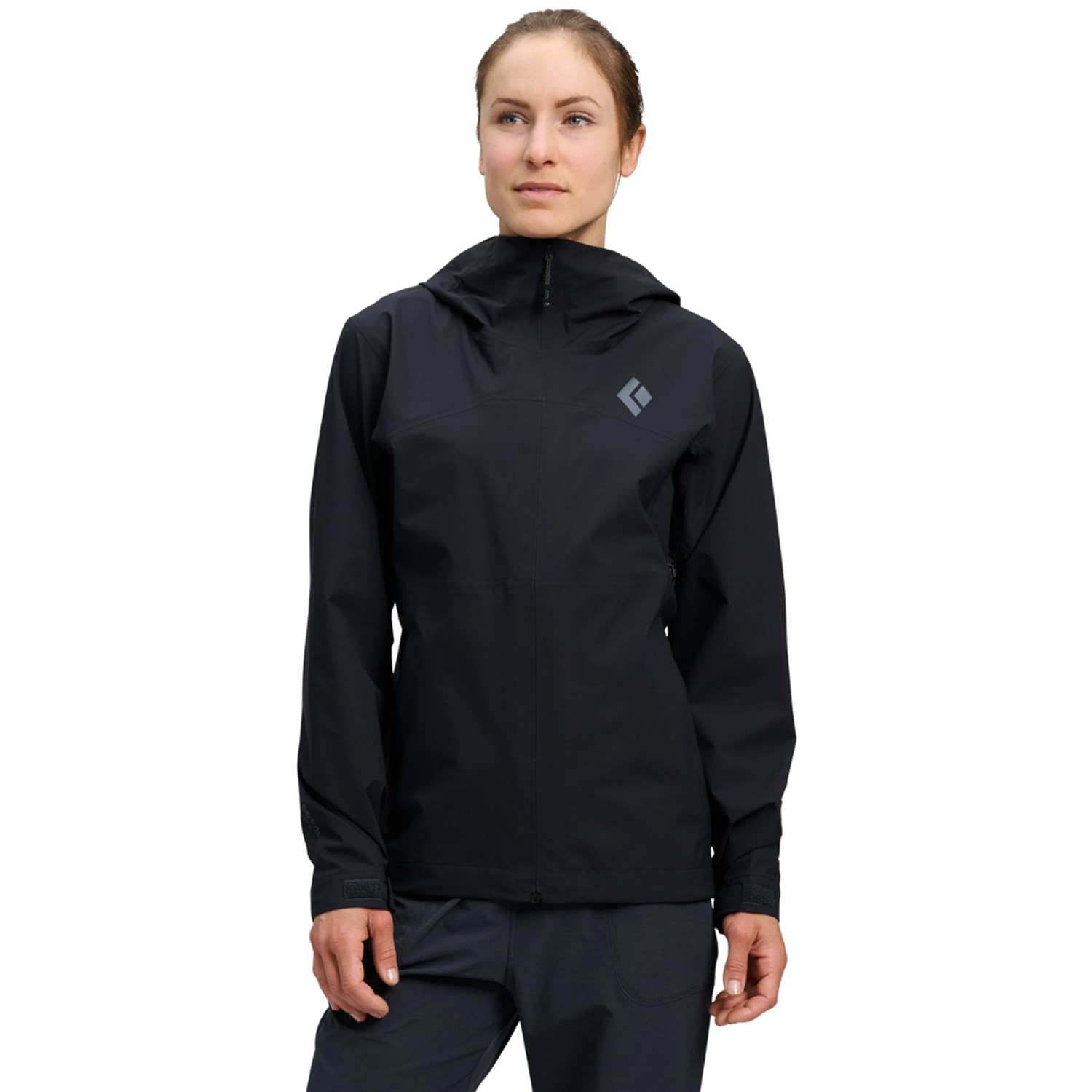 Black Diamond Strataline Stretch Shell Jacket Dame XL Sort Skaljakker Black Diamond Strataline Stretch Shell Jacket Dame XL Sort Skaljakker