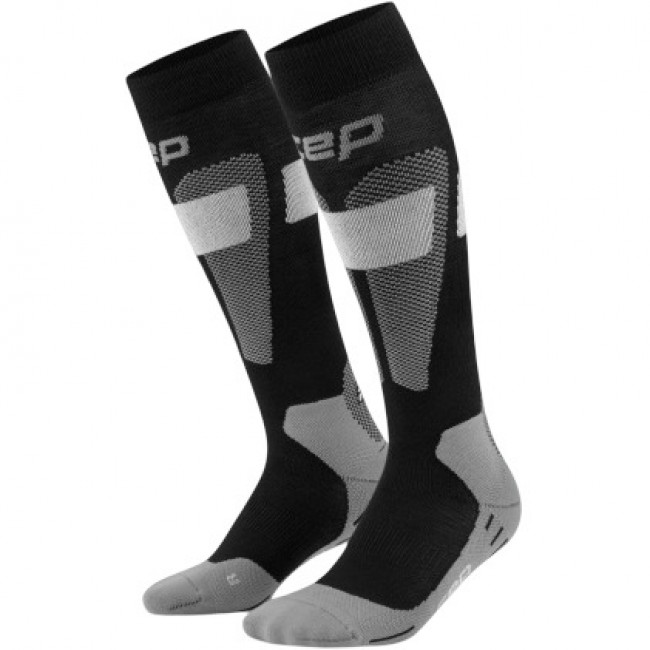 CEP Ski Merino Socks Tall 3.0, skistrømper, dame, grå CEP Ski Merino Socks Tall 3.0, skistrømper, dame, grå