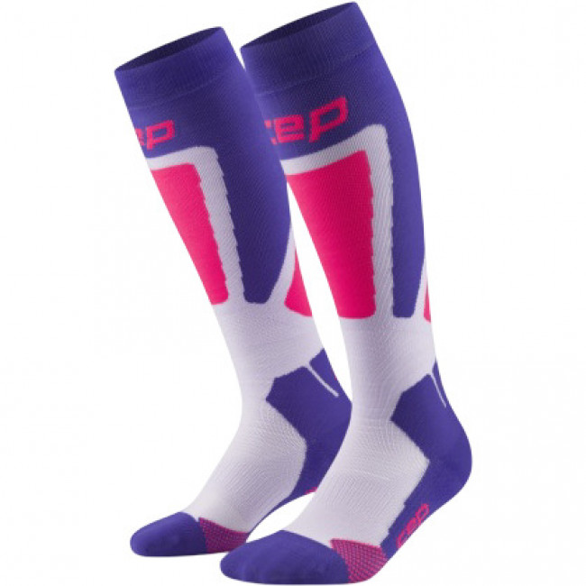 CEP Ski Thermo Socks Tall 4.0, skistrømper, dame, lilla CEP Ski Thermo Socks Tall 4.0, skistrømper, dame, lilla