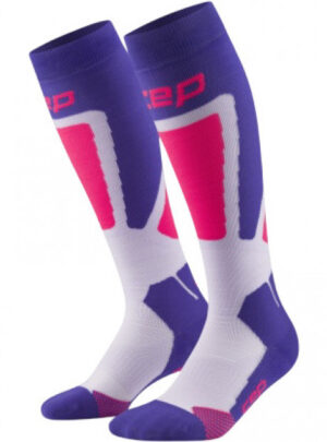 CEP Ski Thermo Socks Tall 4.0, skistrømper, dame, lilla
