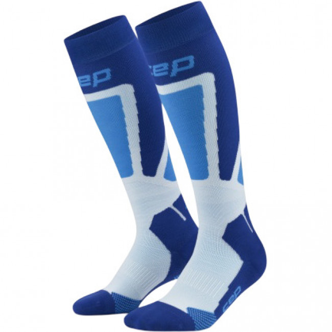 CEP Ski Thermo Socks Tall 4.0, skistrømper, herre, blå CEP Ski Thermo Socks Tall 4.0, skistrømper, herre, blå