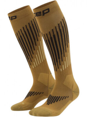 CEP Ski Touring Merino Socks Tall 3.0, skistrømper, herre, brun