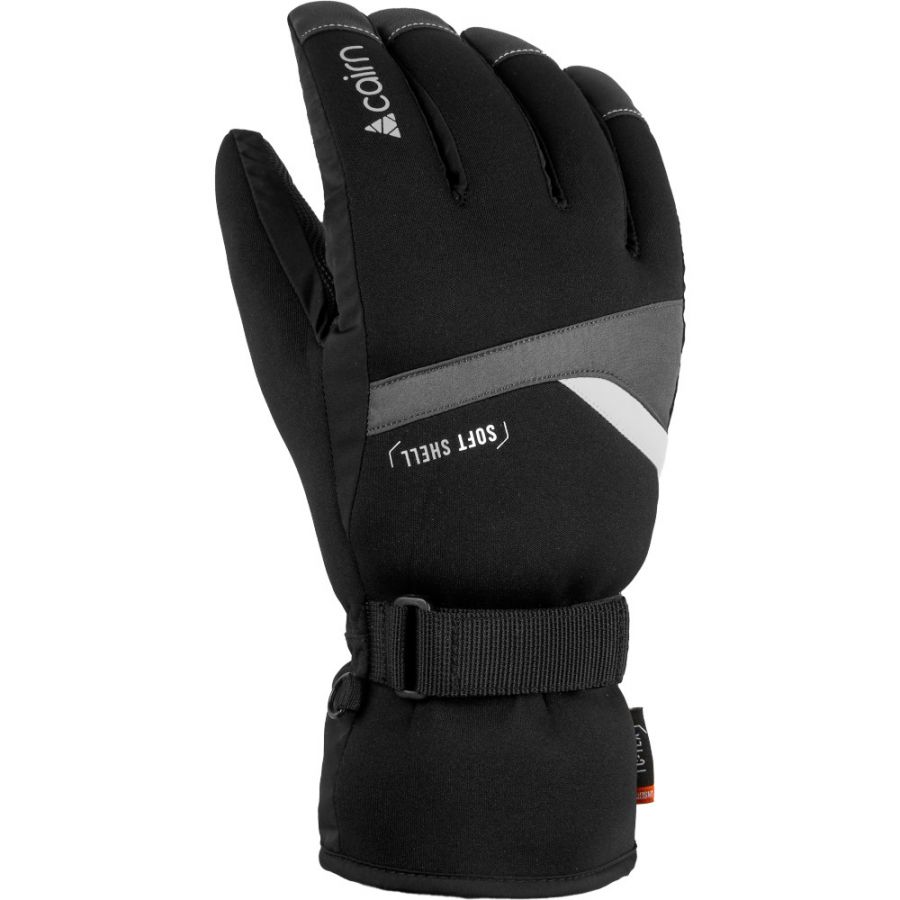 Cairn Styl 2 C-Tex, skihandsker, herre, sort/grå Cairn Styl 2 C-Tex, skihandsker, herre, sort/grå